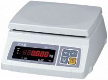 Весы порционные CAS SW II-10 (DD) (двусторонний дисплей, LED)